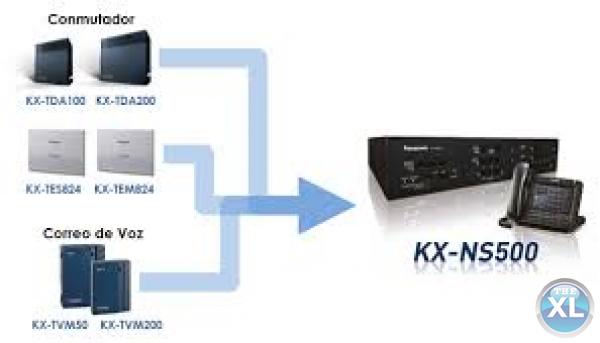 NS-500  أحدث إصدار من السنترالات  باناسونيك ل 2015 للسنترالات   PURE-IP