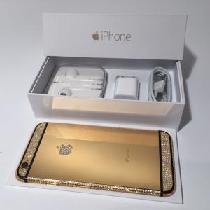 iPhone 6 + 128 GB 24 Karat Gold for sale Whatsapp 24hrs +22964519016