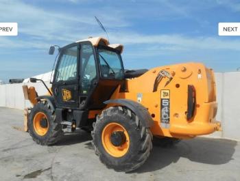 IT# 257-2010 JCB 540-170 Turbo Powershift Telehandler