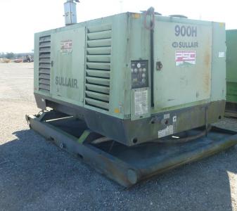 IT# 5359-SULLAIR 900HDTQ Skid Mounted Air Compressor