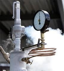 محبس الامان Safety Valve بيحافظ على الضغط داخل الغلاية او خط البخار