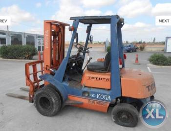 IT# 126 Toyota 2FD25 Forklift