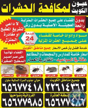 مكافحة حشرات الكويت - 96942550 | 94166565