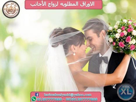 مفهوم زواج الاجانب في مصر واجراءاته ومعوقاته وشروطه الخاصة لتوثيق لعقود زواج الاجانب