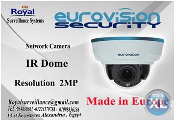 كاميرات مراقبة داخلية   EUROVISION للمشروعات الكبرى