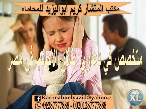 مكتب المستشار كريم أبو اليزيد خبير قضايا اثبات النسب وجميع قضايا الأحوال الشخصية01287777888