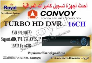 أجهزة تسجيل كاميرات مراقبة 16ch CONVOY