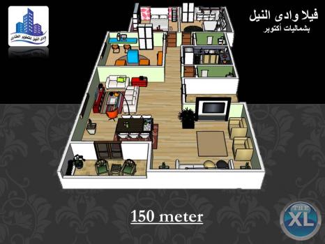 ادفع 155 ألف جنيه واستلم شقه تمليك باكتوبر وقسط شهرى4999 جنيه