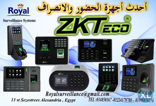 ساعة ميقاتية  ZKTeco  بالبصمة و الكارت والوجه