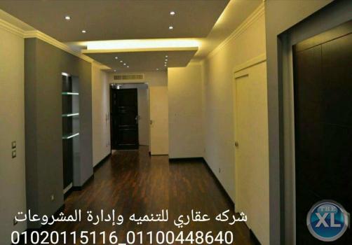 شركات تشطيب شقق (شركه عقاري للتنميه واداراه المشروعات)01020115116