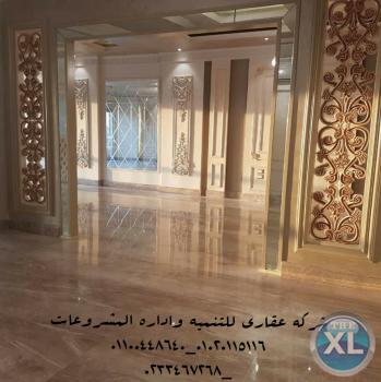 شركه تشطيبات (شركه عقاري للتنميه واداره المشروعات)01020115116  عقاري