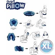 مخدة مساج وردة لسفر total pillow متعددة الاستخدام