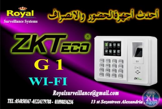 جهاز حضور وانصراف ZKTECO يعمل بخاصية WI-FI موديل G1