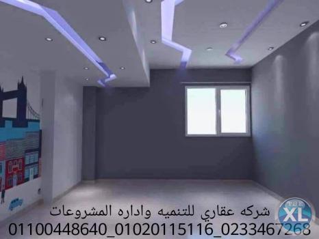 ديكور وتشطيب شقق  (شركه عقاري للتنميه واداره المشروعات)01020115116