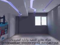 شركات ديكور وتشطيب  (شركه عقاري للتنميه واداره المشروع