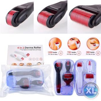 جهاز ديرما رولر لتحفيز إنتاج الكولاجين وتحسين مرونة الجلد وتقليل حجم المسام