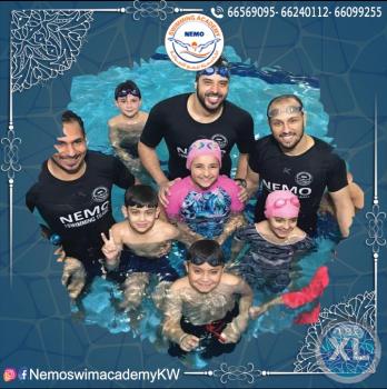 أفضل مدربين سباحة بالكويت | اكاديمية نيمو - 66569095