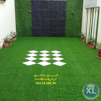 افضل تنسيق حدائق عشب صناعي عشب جداري الرياض جدة الدمام 0553268634