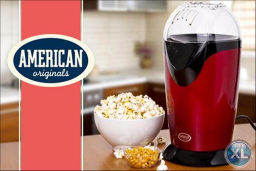 ماكينه Popcorn Maker لصنع واعداد الفشار المنزلى بطريقه صحية