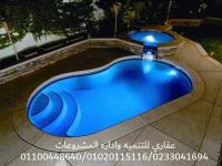تشطيب حمامات سباحة ( 0233041694  - 01020115116 ) ( شركة عقارى )
