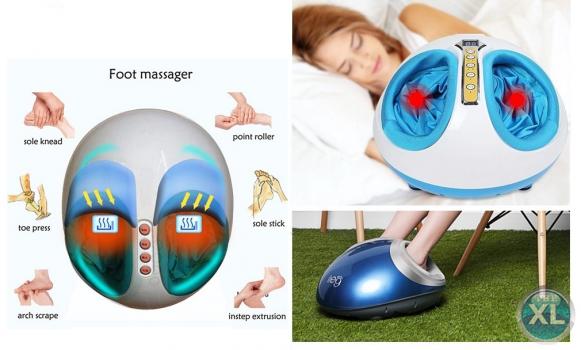 جهاز مدلك القدم مع الحرارة والموقت
