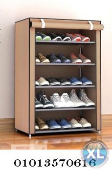 جزامه لتنظيم الاحذيه مكونه من 5 ارفف