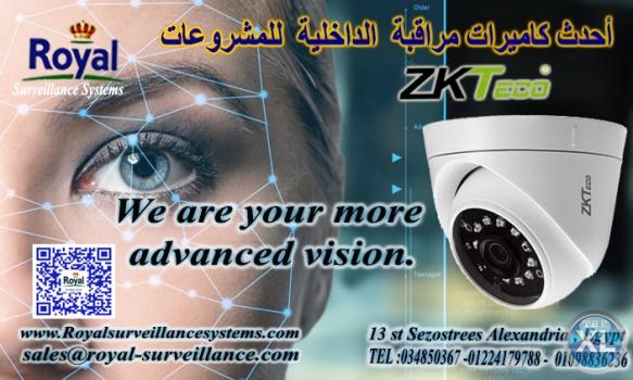 كاميرا مراقبة في اسكندرية zkteco indoor camera