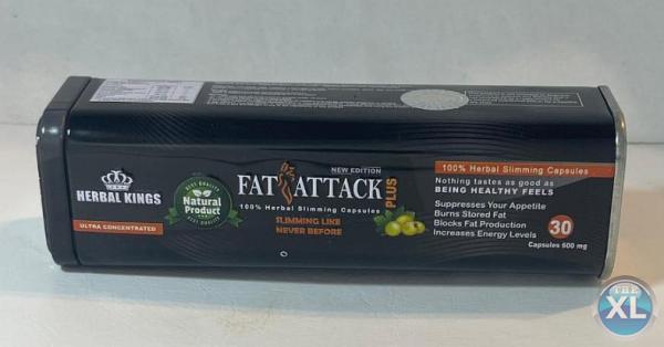 كبسولات التخسيس فات أتاك بلس Fat Attack Plus